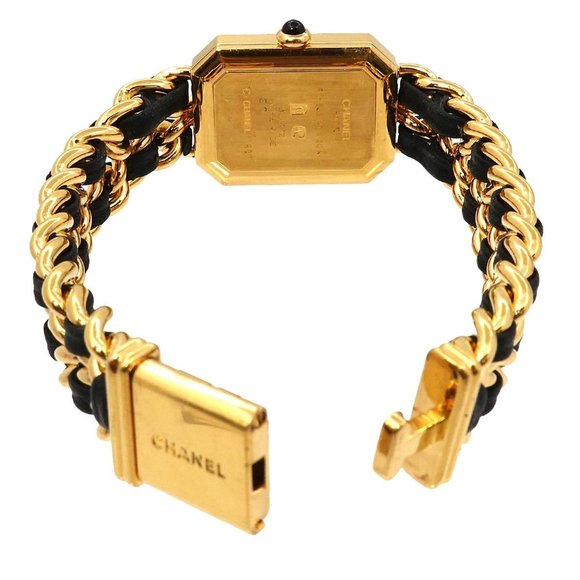 CHANEL Premiere XL size H0001 Ladies' watch Black Gold Quartz - Picture 4 of 7